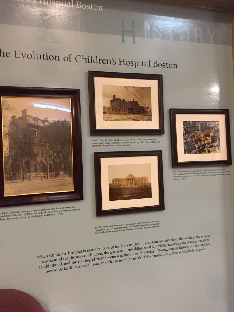 Proud to be working for a greater cause at a place backed with such rich legacy <a href="/BostonChildrens/">Boston Children's</a> @MainspringHCS