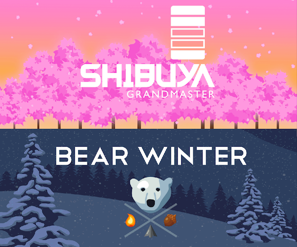 johnplewe's tweet photo. Today!
Bear Winter is free: https://t.co/DsxcXmhYfY
Shibuya Grandmaster is 50% off: https://t.co/pUKxw3gubK https://t.co/wnURZZ2tXL
