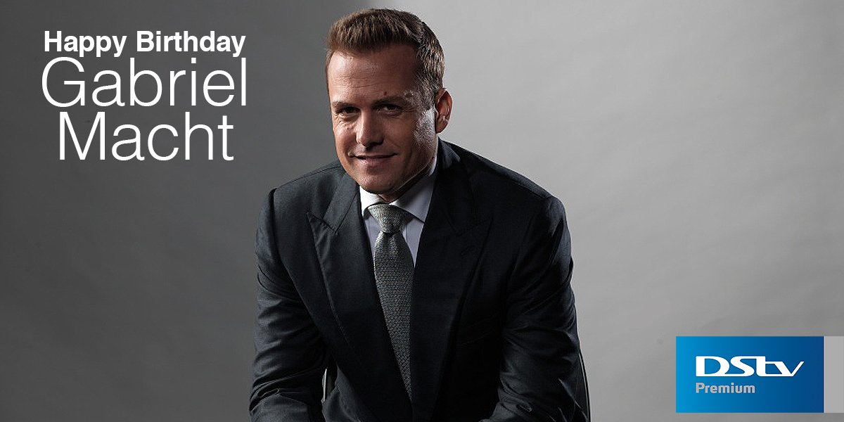 DStv's tweet photo. Happy Birthday to the man that puts the power in #Suits @GabrielMacht #DStvKnowBest https://t.co/l4Z8aPLrTi