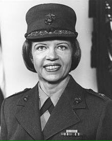 SFA_ZTA's tweet photo. #FREDFact Margaret A. Brewer, was the first female in the US Marine Corps to reach the rank of general officer. https://t.co/VoGa88qNbB
