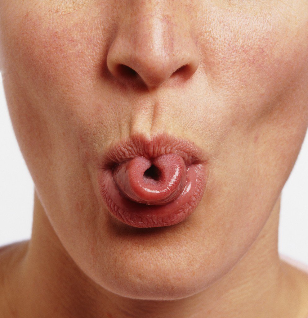 85% of the population can curl their tongue into a tube!