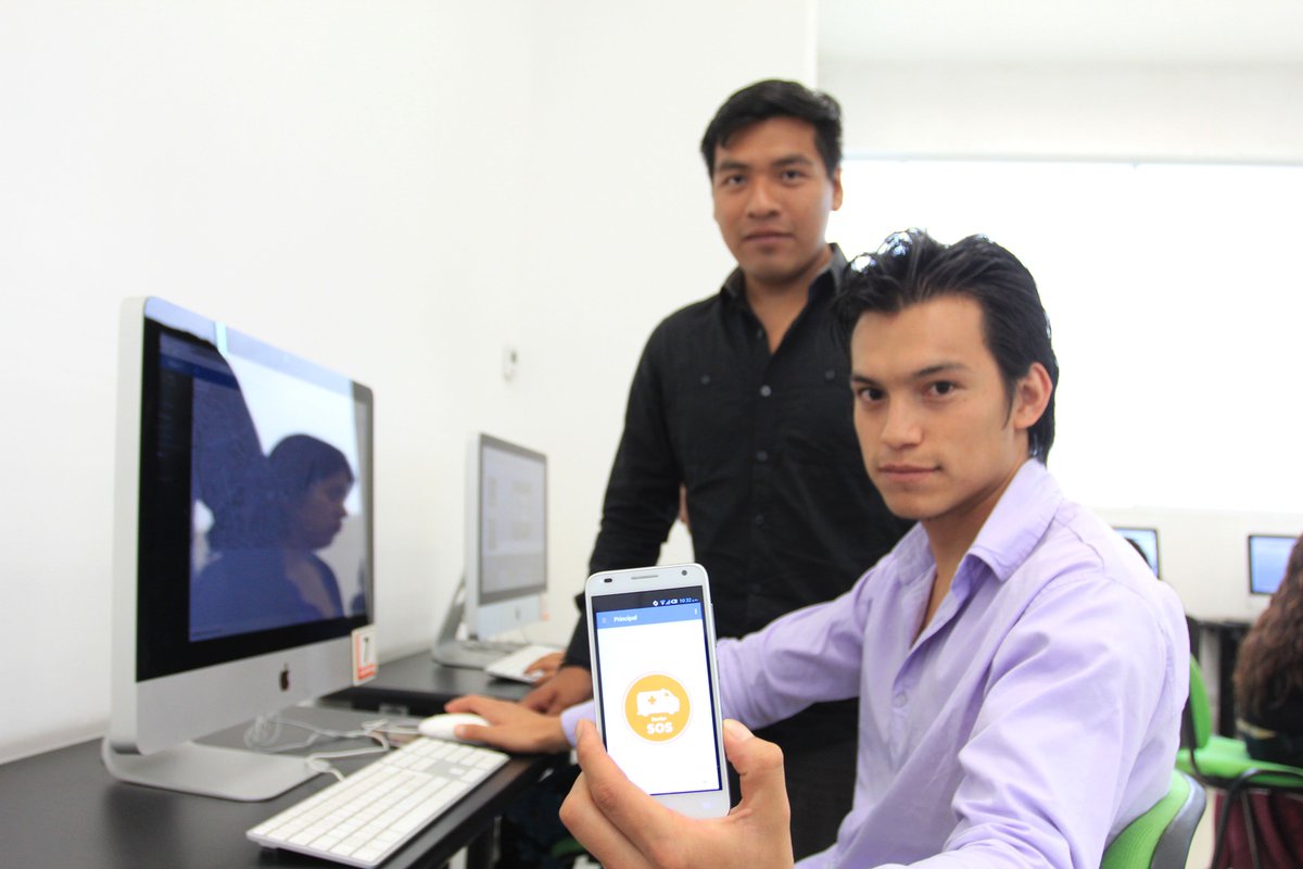 aztecapuebla's tweet photo. Alumnos de la BUAP crean #Rescapp, una aplicación que puede salvar vidas. La nota:  
https://t.co/H1sZfOrSnr https://t.co/fNGrgDObIc