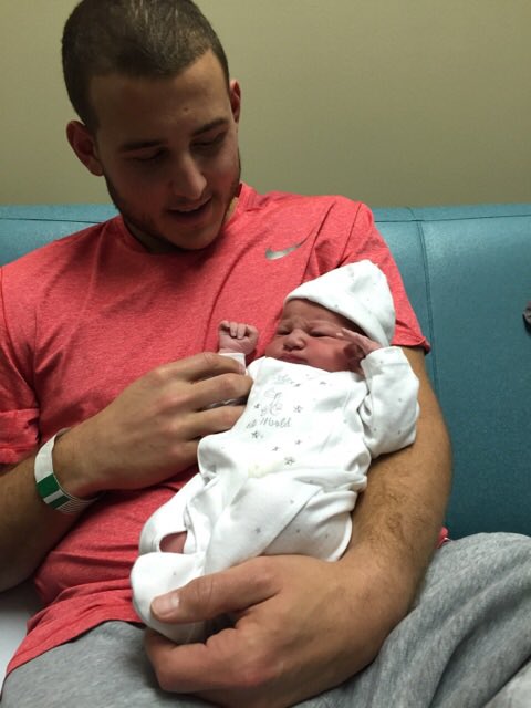 Sorry guys but I'm a proud uncle. Lots of baby photos coming before I have to say goodbye to this little guy for ST