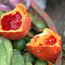 Carotenoids in Gac fruit are bound to long-chain fatty acids which can make them more bioavailable ~ GG Beauty Blend