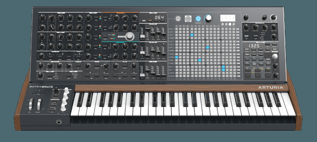 LoopWaveStore's tweet image. The @ArturiaOfficial MatrixBrute is bringing back Matrix Synth Patching. We can't wait to play it! #NAMM2016 #synth