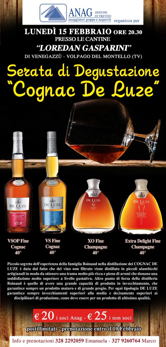 anag veneto (@anag_veneto) on Twitter photo Non solo #grappa. Cognac in degustazione a Treviso <a href="/TrevisoApp/">Treviso App</a> <a href="/Trevisoinfo/">Trevisoinfo.it</a> <a href="/trevisotoday/">Trevisotoday</a> <a href="/degustazioni/">Degustazioni</a> @appgrapp Non solo #grappa. Cognac in degustazione a Treviso <a href="/TrevisoApp/">Treviso App</a> <a href="/Trevisoinfo/">Trevisoinfo.it</a> <a href="/trevisotoday/">Trevisotoday</a> <a href="/degustazioni/">Degustazioni</a> @appgrapp