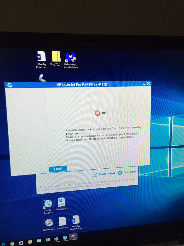NOLAsteakmonger's tweet photo. @HPSupport follow your instructs, right back here https://t.co/I0TYWEagnC