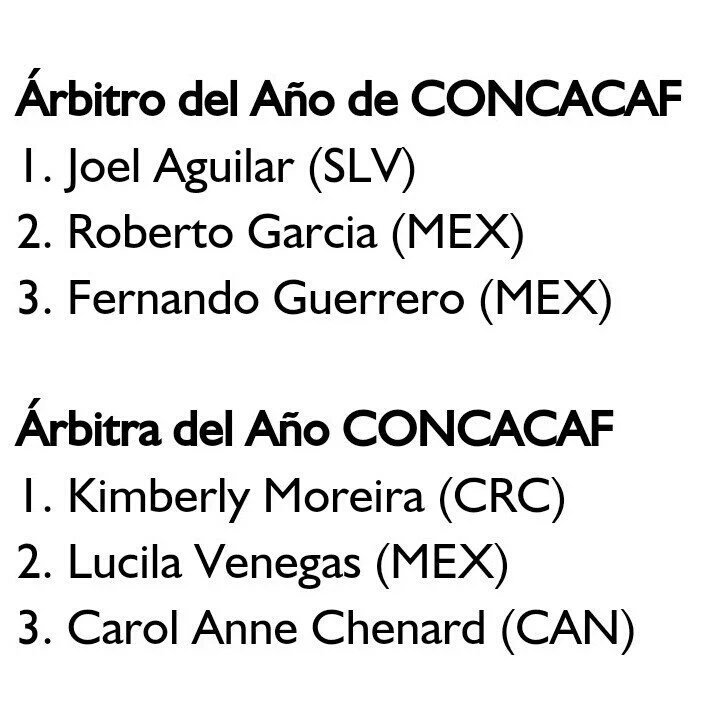 fesfut_sv's tweet photo. Muchas felicidades a nuestro referí Joel Aguilar  Chicas por ser elegido el mejor árbitro de año 2015 de @CONCACAF https://t.co/9Eji6V3IxD