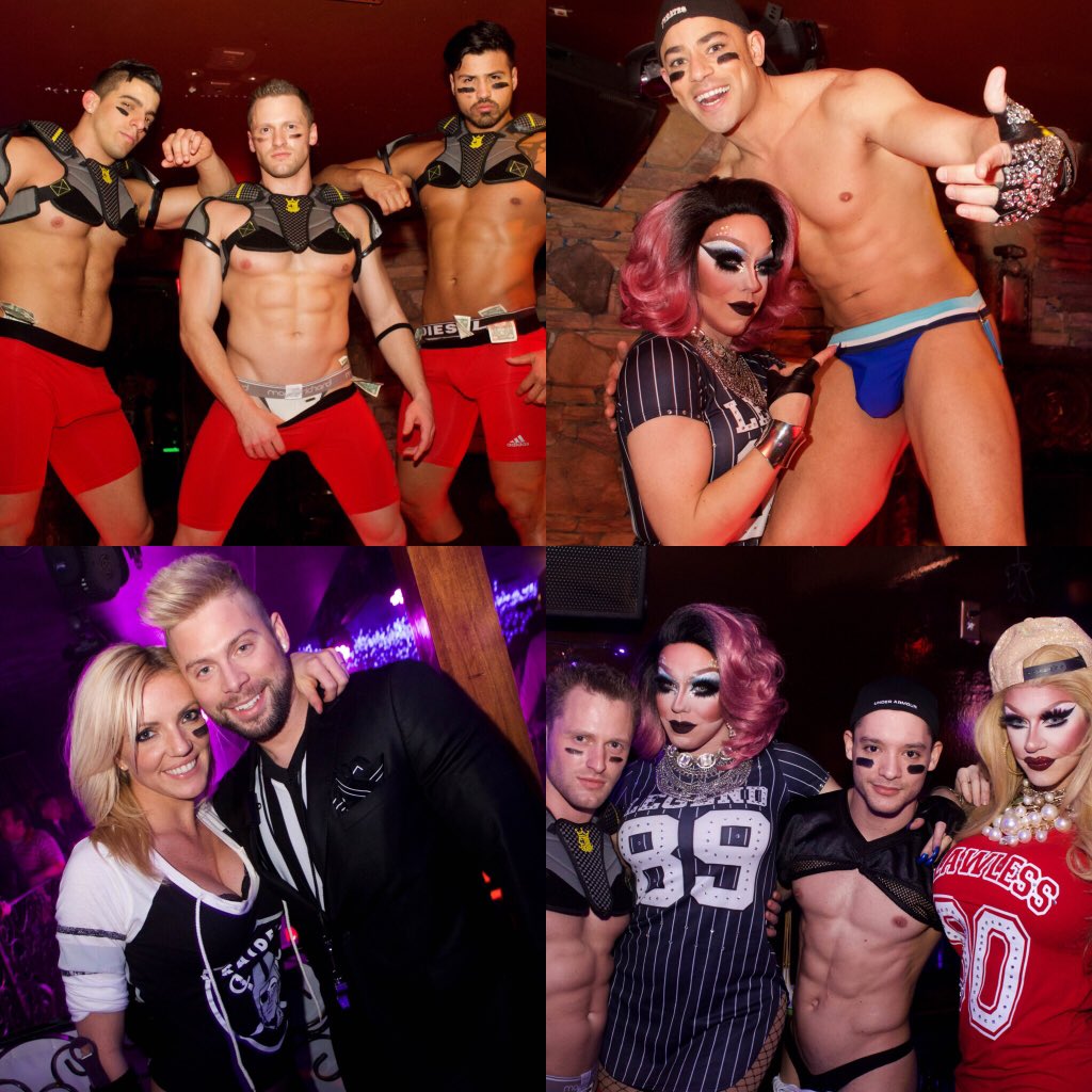 thegscene's tweet image. The hottest Boyz in #gayvegas can be found at #piranhanightclub - oh @Indiaferrah has it rough! Photos by #kaig