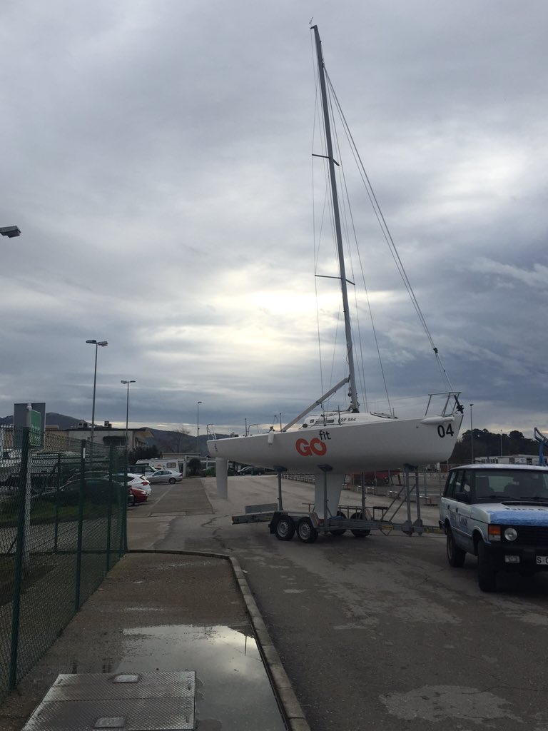 El barco #GOFIT vuelve al agua. Gran trabajo de <a href="/Yatesycosas/">Yates y Cosas</a> <a href="/GOfit_es/">GO fit</a> <a href="/J80Santander/">J80Santander</a>
