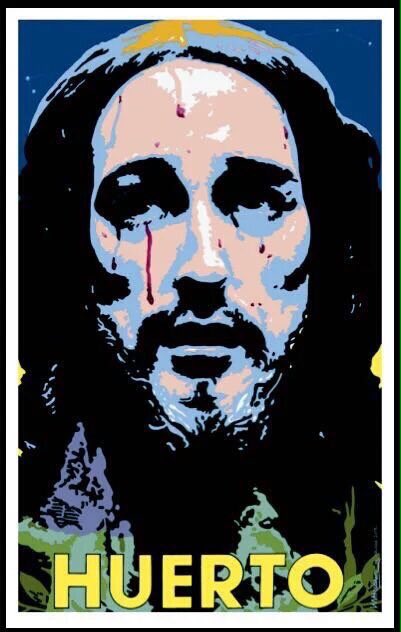 Cartel de la Archicofradía del Huerto, obra de Eugenio Chicano.