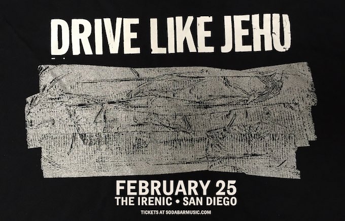 NEW SHOW - DRIVE LIKE JEHU (<a href="/DLJband/">Drive Like Jehu</a>) (2/25) <a href="/theIRENIC/">The Irenic</a>. Tickets on sale NOW! ALL AGES!
ticketf.ly/1OwZ6nu