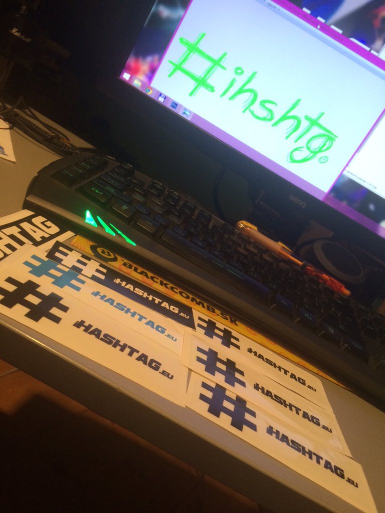 MarioPetlak's tweet photo. #iHSHTG #stickers #21of366 https://t.co/PlELbVgsSI