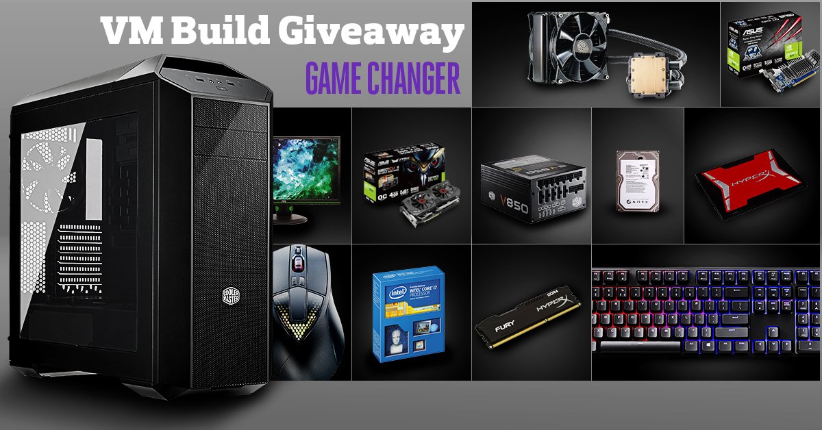 CoolerMasterEs's tweet photo. Te ofrecemos la oportunidad de ganar este pack valorado en 4.500$! https://t.co/kn15lQWCH3 https://t.co/nwnKtposuL