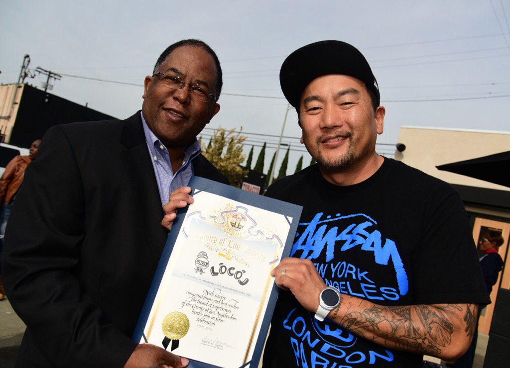 MRTempower's tweet image. Roy Choi in the house at his new spot, @welocol. Congrats on your hiring local and investing. @EmpowerCongress