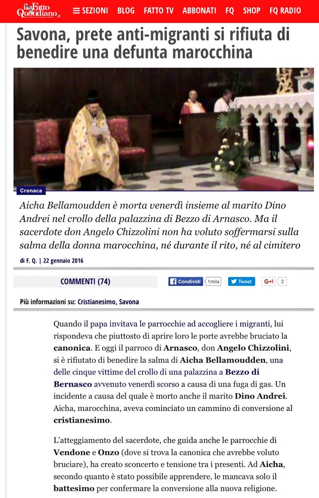 rudi_de_fanti's tweet photo. Don Angelo #chizzolini ripugnante patetico ipocrita. Mi repelli. L'Anno Santo della Misericordia sto C....o https://t.co/es9A1BdiuE