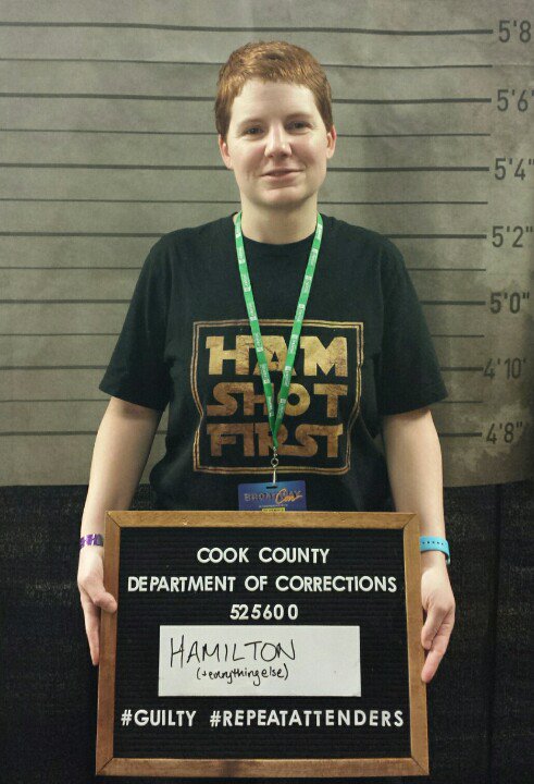 lafemmeluna's tweet image. . @julz91 is a #RepeatAttender #BroadwayCon