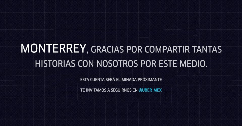 Uber Monterrey tweet media