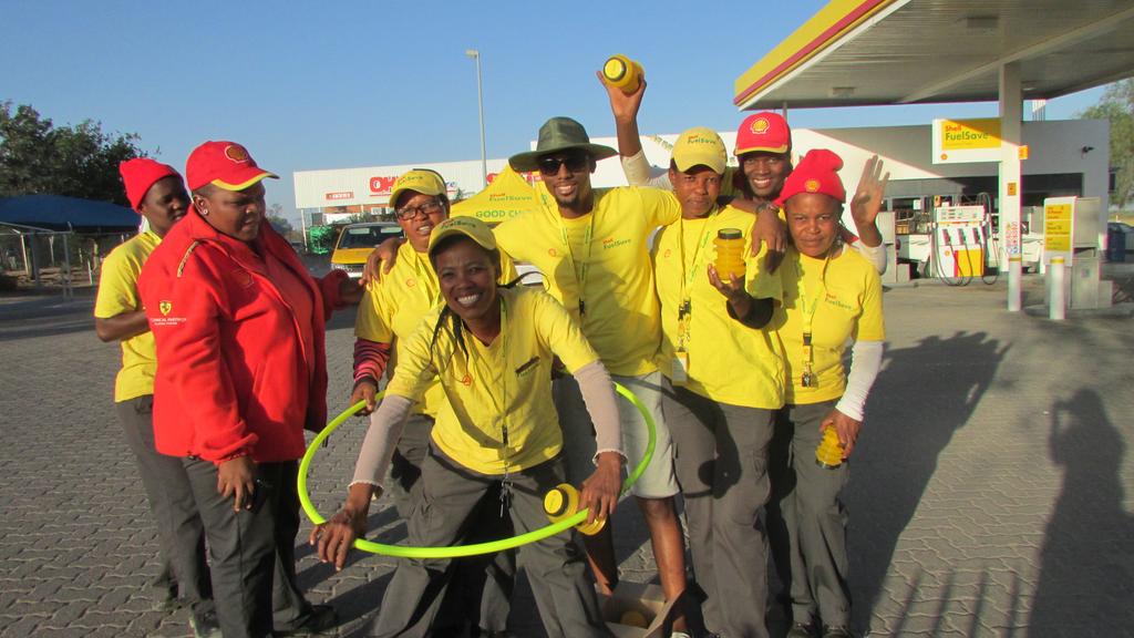 VivoEnergyBots's tweet photo. We always have a good time when with the team and our aim is to provide you with the best service #ShellBotswana https://t.co/pAzqLWZJca