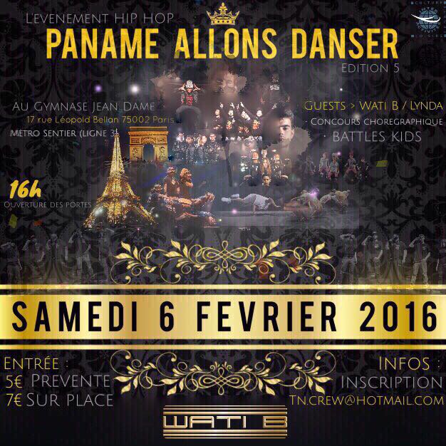 Watibonline's tweet photo. Réservez vos places pr l'événement Hip Hop du Wati B organisé par le @TNCrewWatib le 6 Février 2016 !! https://t.co/qAU4wBlkq6
