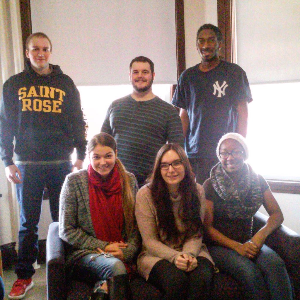 StRoseResLife's tweet image. Congrats to Kateri Hall for winning Hall of the month! They're a tight knit and super supportive community!