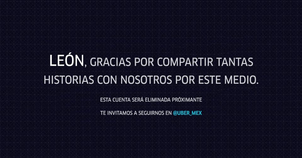 Uber León tweet media