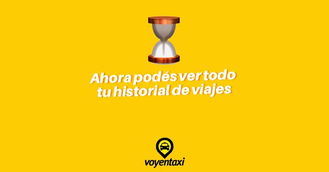 ¡Compartimos una de las nuevas actualizaciones de la app!
Viajá con respaldo y seguridad 🚕 #VoyEnTaxi