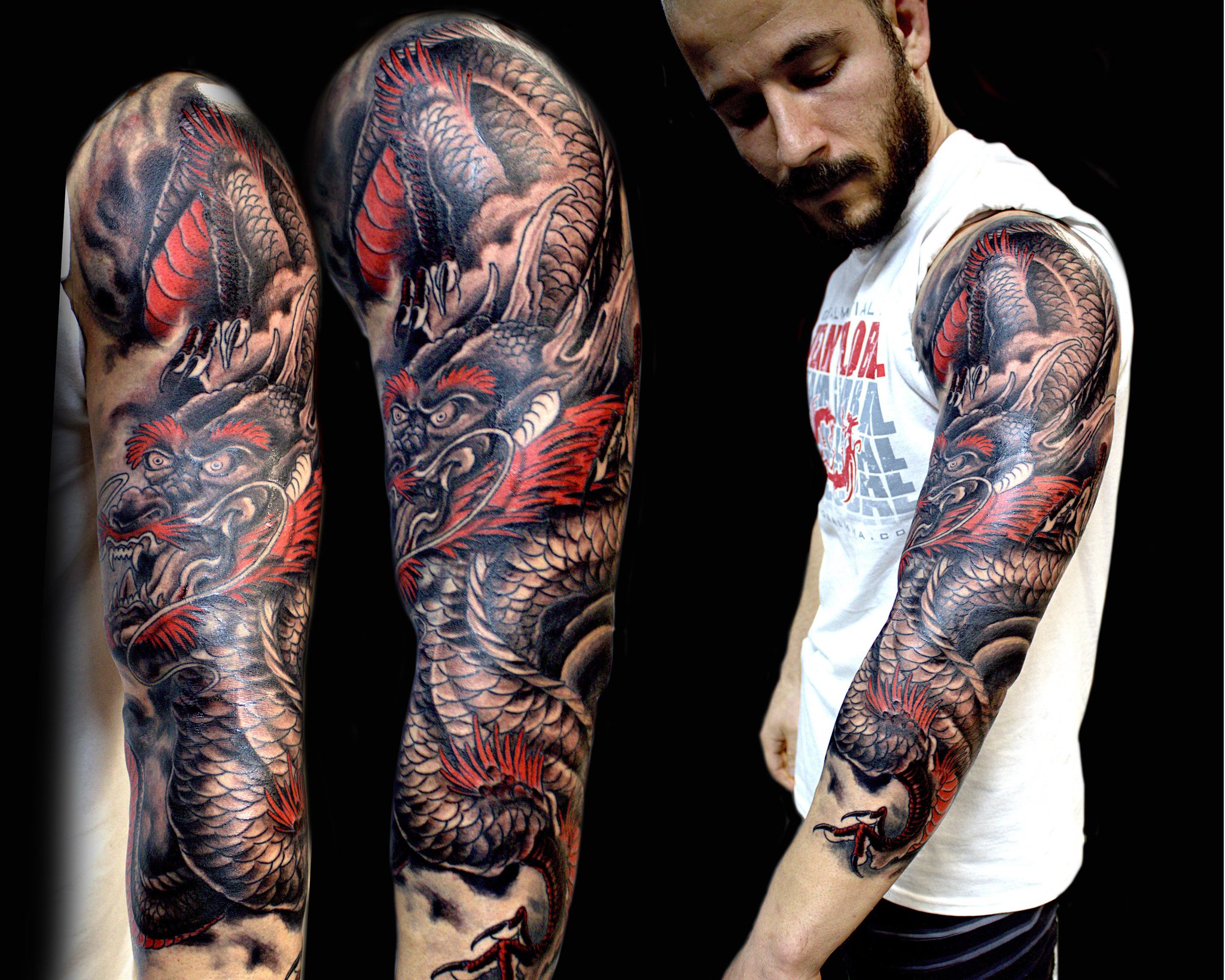 Black and Red Tattoos  World Tattoo Gallery