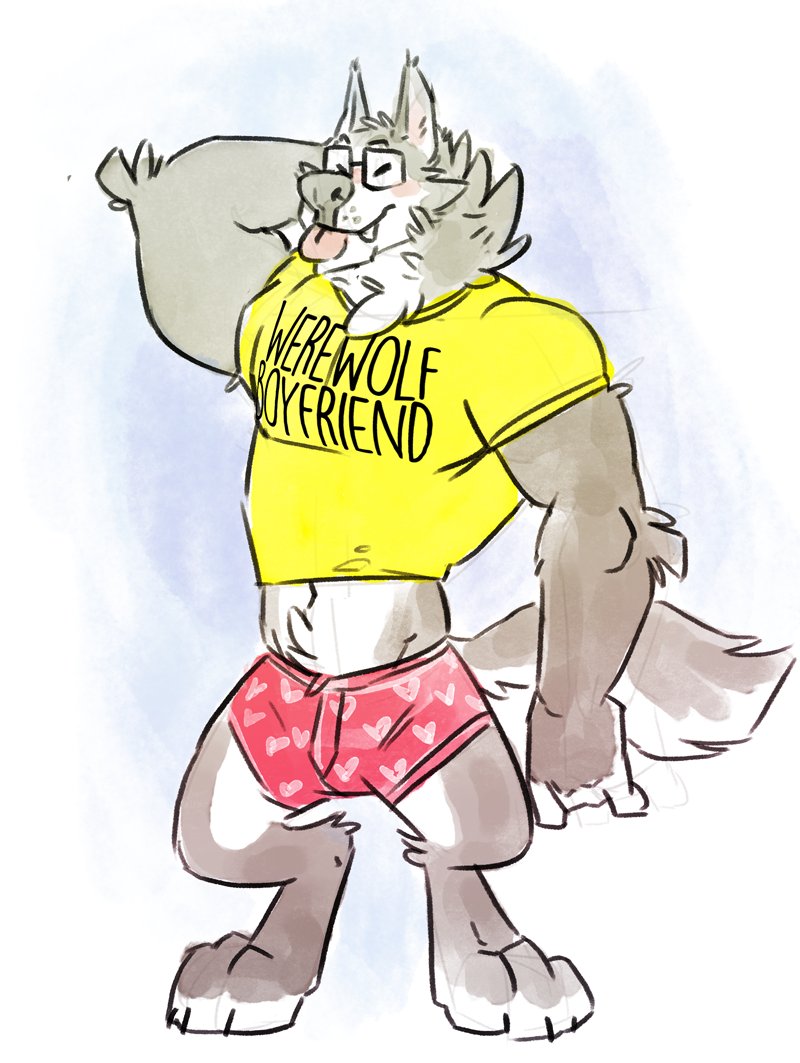 WEREWOLF BOYFRIEND SHIRTS 