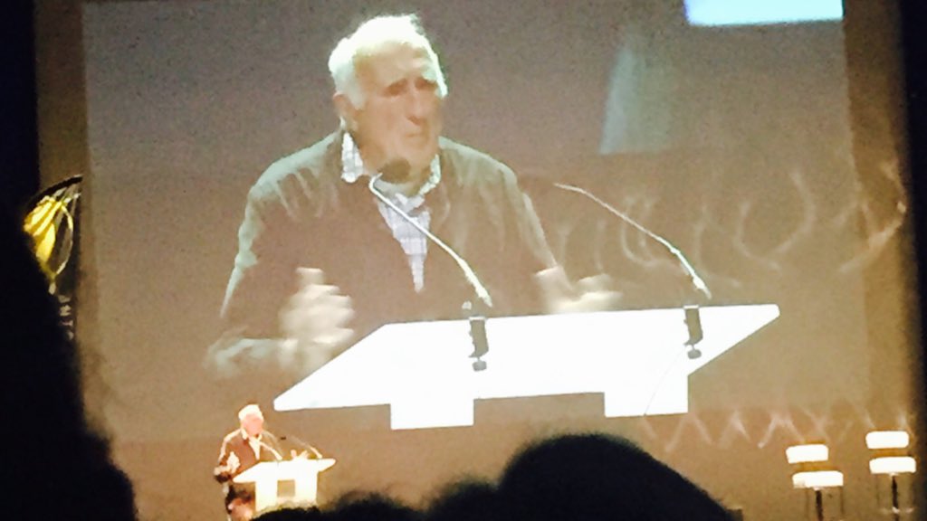 MSVK's tweet photo. On découvre le docu de Frédérique Bedos sur l'œuvre de vie de Jean Vanier. Un grand Mr ! Un projet @humble_heroes https://t.co/18VgWL1PcH