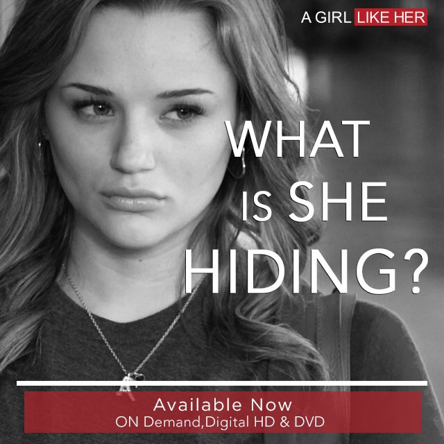 What is she hiding? You'll have to watch the film to find out! #agirllikeher #availablenow