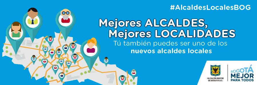 AlcaldChapinero's tweet photo. Arranca convocatoria pública para proceso de elección de #AlcaldesLocalesBOG https://t.co/s4Wlr2MjS6 https://t.co/7oQDIyEsnf