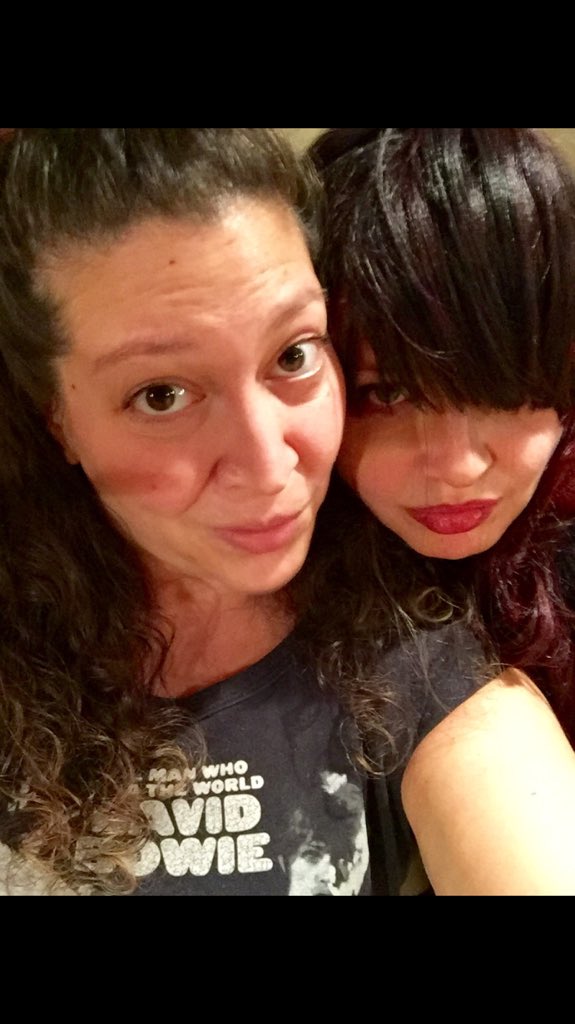 Pheramuse's tweet image. #SnowDayEssentials my karaoke partner, sister and badass everything @CharisseMSRD