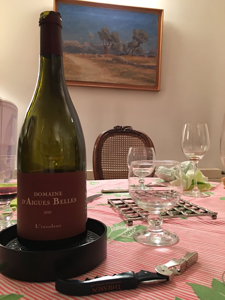 L' Insolent est vidé ! #AiguesBelles #vin #wine #food #foodporn #reallife #paris #languedoc