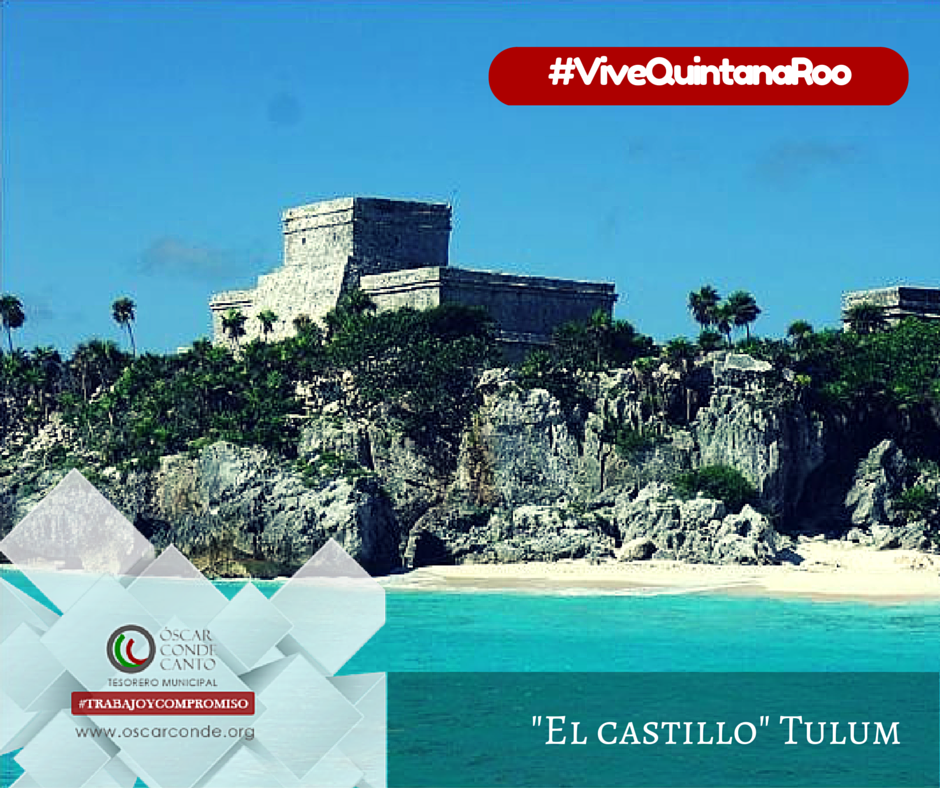 OscarCondeCanto's tweet photo. El Castillo, era considerado como un símbolo de los navegantes mayas pues desde el mar se le puede apreciar. #Tulum https://t.co/UOu2xpA7iM