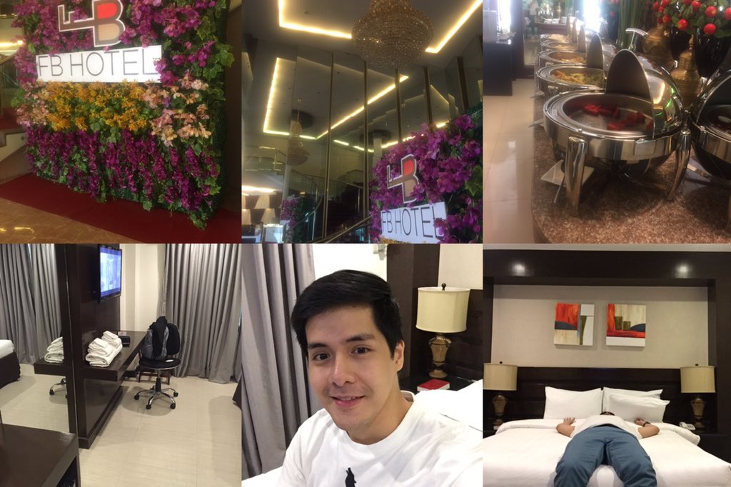 mike_quinzon's tweet photo. Perks ng pagiging guest artist/judge 😊#VIPTreatment #SoloRoom #EventTonight #FBHotel #feelingRelaxed #mindanao https://t.co/XX6d19szx3