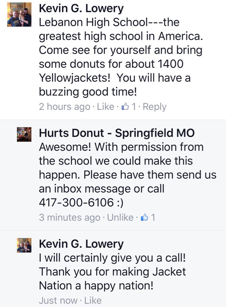 KevinGLowery's tweet image. Would Jacket Nation like to experience some Hurts Donuts?  Show me your retweets to make it happen!