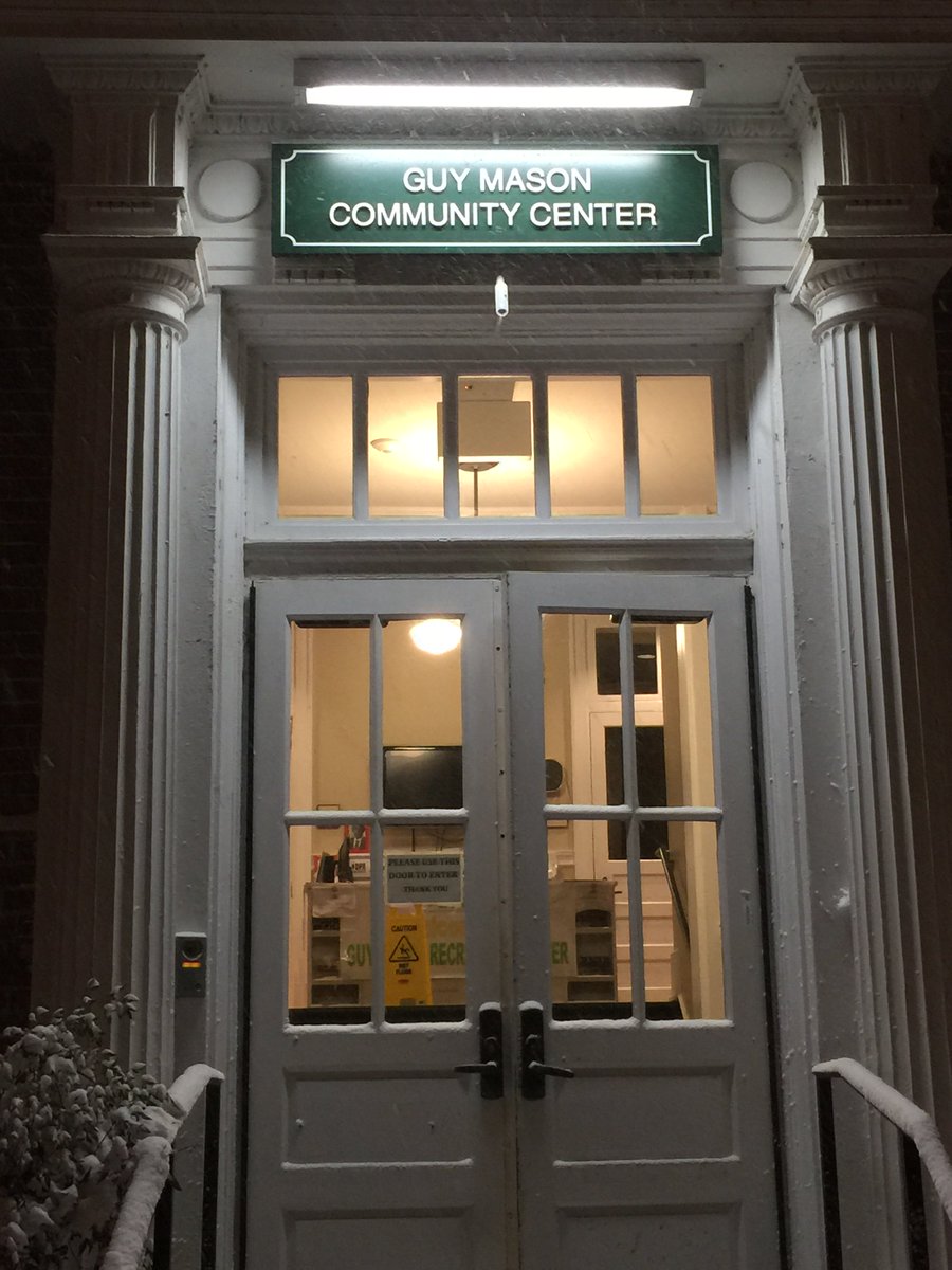 DCHumanServ's tweet image. Guy Mason is 1 of many @DCDPR centers open tonight for shelter/warmth. Get full list here: ow.ly/XqvEN