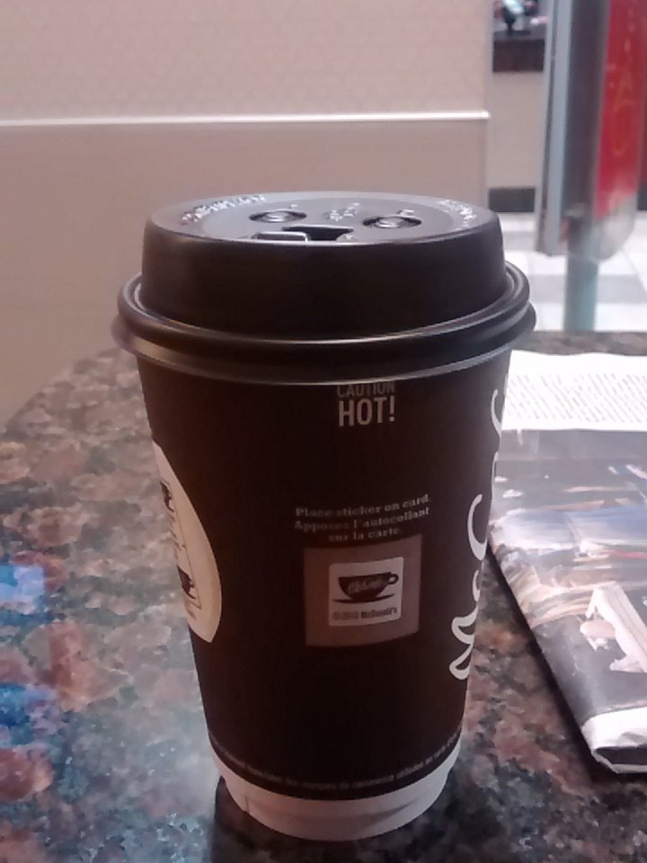 CiaoCiaoVinnie's tweet photo. #My1stCoffeeToday Yes no word of a lie don't believe me then hahaha #MediumCoffee #TripleTriple https://t.co/56OmNsp8e7