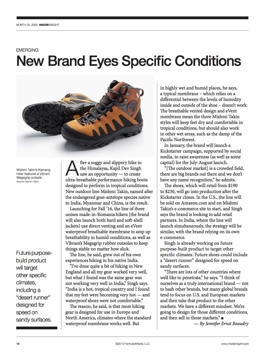 mishmi_takin's tweet photo. #MishmiTakin #hiking #boots with @eVent_Fabrics1 keep you cool & dry no matter the conditions. #Dare2Explore https://t.co/X8MY6y9lTY