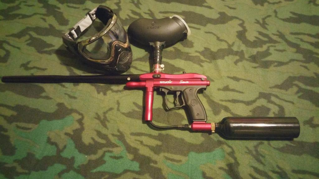 Phil4Reil's tweet photo. First ever paintball marker #oldtimes #oldschoolpaintball https://t.co/LCnI3ef7Z9