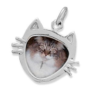 jewelrymandave's tweet photo. Cat Face Picture Frame Charm https://t.co/Ql3zel0j63 #bracelet #charm #SilverCatFace https://t.co/FTKLJPVLOj