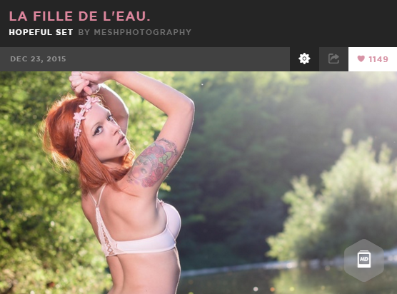 dementiasuicide's tweet photo. Who helps me to reach 1200 likes ? " La fille de l'eau " still on MR. https://t.co/yWEVCl4s0a @SuicideGirls https://t.co/d6wA2sxNrj