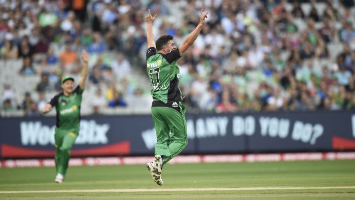 codecricketau's tweet photo. From pitch graffiti artist to swing king, Dan Worrall emerges as @StarsBBL's #BBLSemis hero: https://t.co/TjJ6kk6eUs https://t.co/1eUVxXvFPS