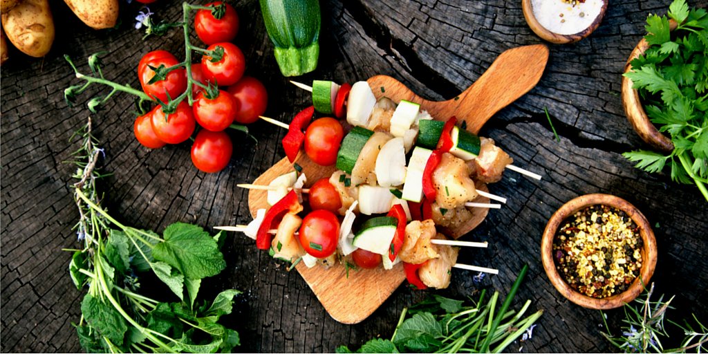 BetterHealthGov's tweet photo. Vegies can be the star of a barbie too! Try our grilled vegetable skewers https://t.co/UJ08t7dLty #BetterSummerTips https://t.co/ALRG1NYuE8