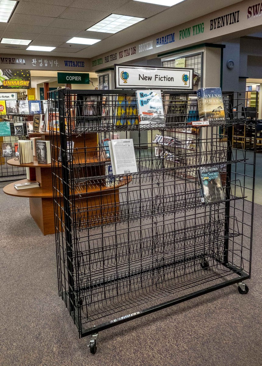 WAStateLib's tweet photo. When a blizzard is coming it's not just grocery stores whose shelves go bare.  From the Washington Post's Live blog https://t.co/mSw2asVBCk