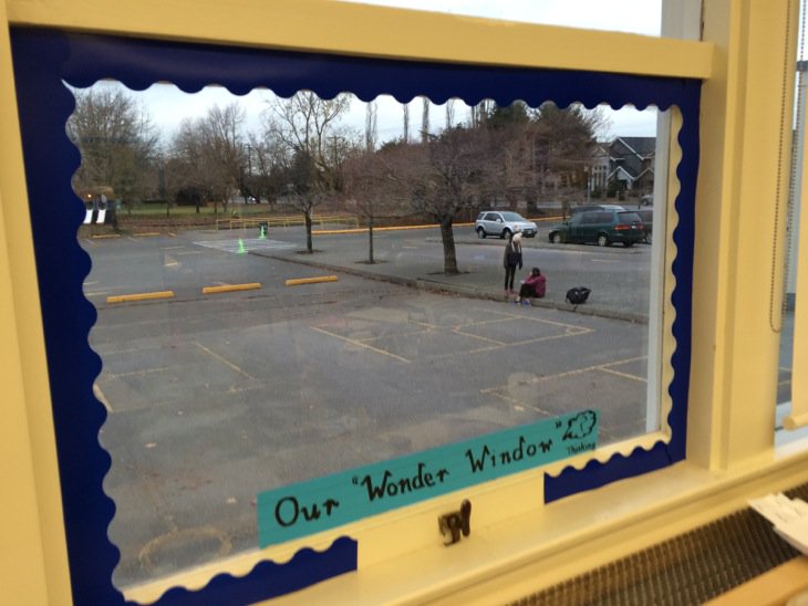 blundellelem's tweet photo. Ms. Harowitz and her K/1 students are observing a tree as it changes through their Wonder Window. https://t.co/9CVhvkr0Nf