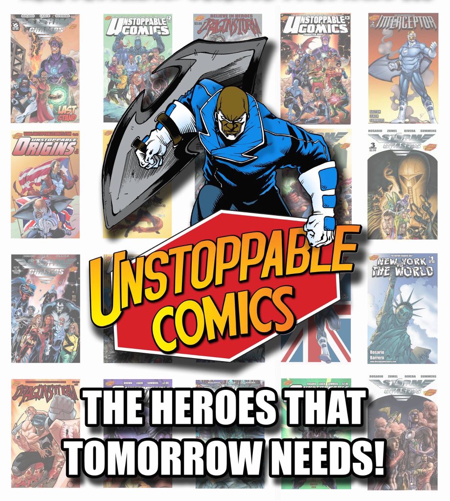 unstoppablecom's tweet photo. The #heroes that tomorrow needs! #comics #comicbook #superheroes @PAComicExaminer @HeroesInColor00 #indiecomics https://t.co/BqMeaF7GpX