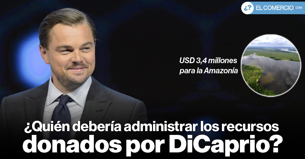 Sondeo ¿Quién debería administrar los recursos donados por <a href="/LeoDiCaprio/">Leonardo DiCaprio</a> para la Amazonía? » bit.ly/LeoDona