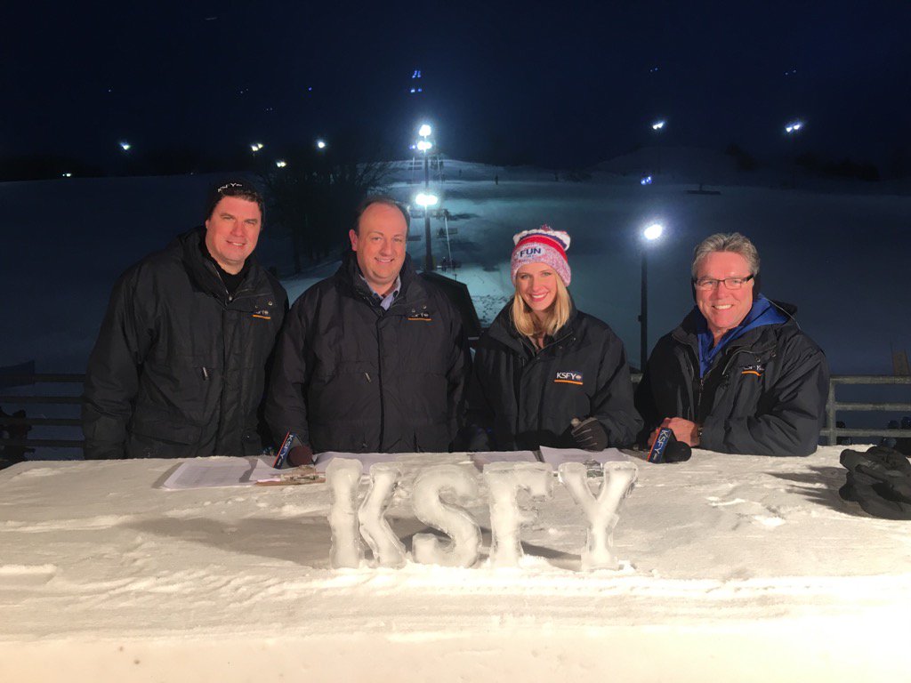 BridgetRBennett's tweet photo. We are live from Great Bear kicking off #funski on @ksfynews at 6 https://t.co/LjW2CqgxjX